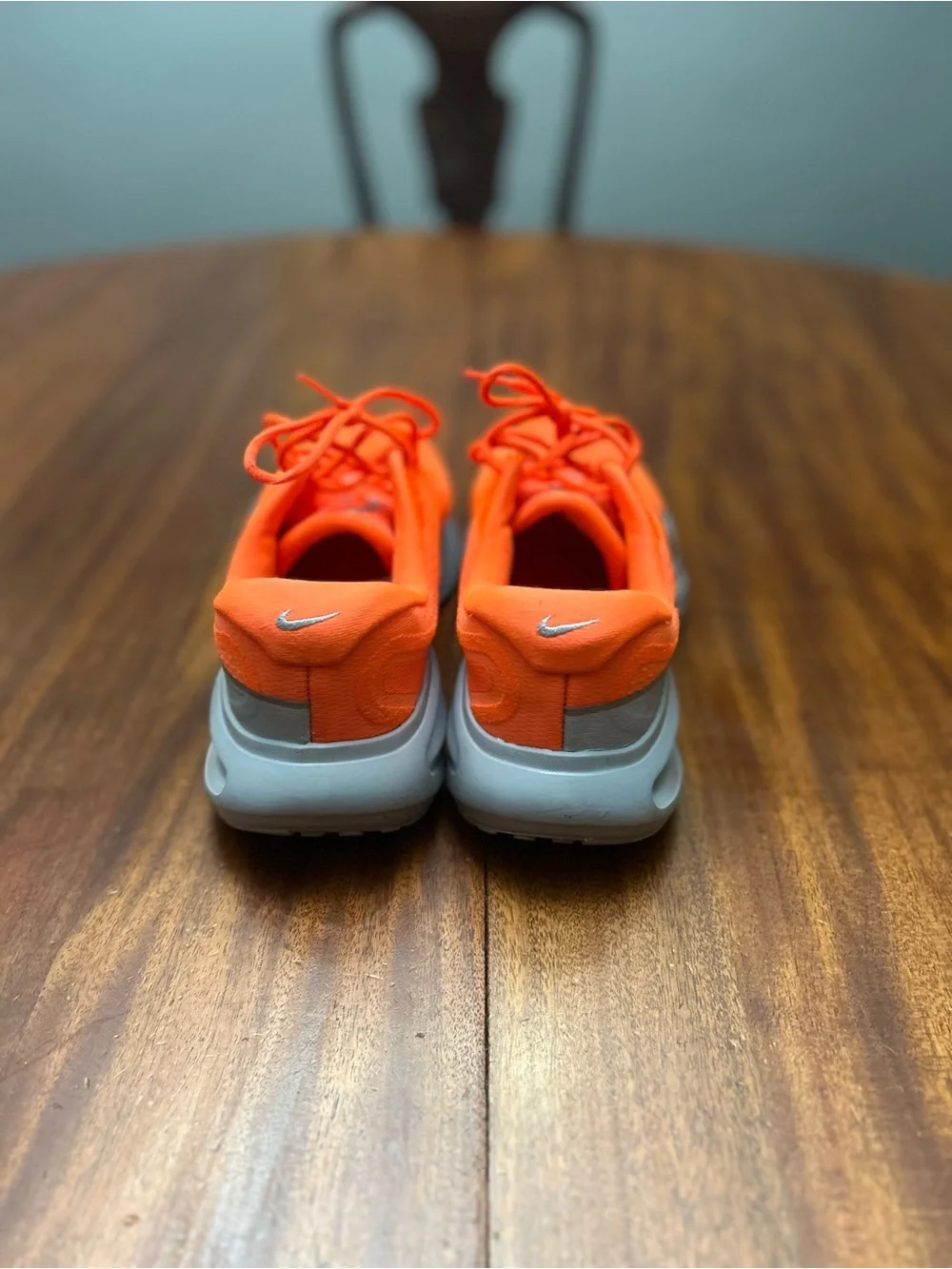 Nike Kids Neon Orange Slip-On Sneakers